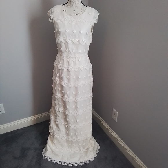 J. Crew Wedding Juliette Gown Ivory - 8 - Picture 3 of 16
